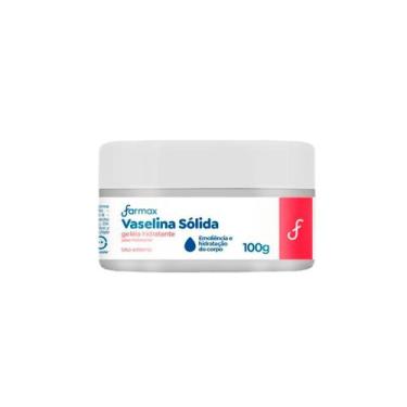 Imagem de Vaselina Sólida Farmax Geleia Hidratante 100g