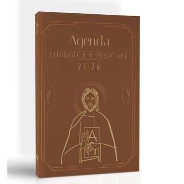 Imagem de Agenda liturgica e pastoral 2026 - capa cristal - EDICOES CNBB