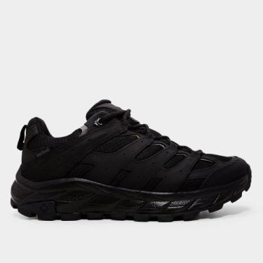 Imagem de Tênis Couro Macboot Trovão 01 Masculino, Preto, Laranja, 40