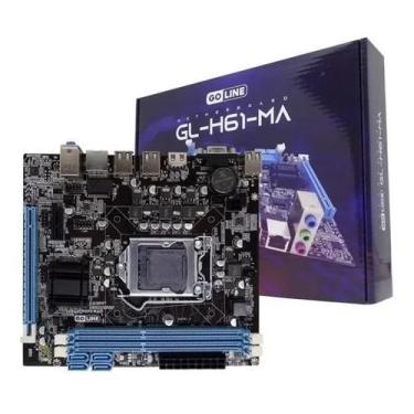 Imagem de Placa Mae Intel 1155 2xddr3 16gb Hdmi/vga Gl-h61-ma Goline