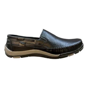 Imagem de Mocassim Masculino Tertuliano 85 Ultraconforto Solado Emborrachado Cou