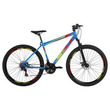 Imagem de Bicicleta Mountain Bike Jaws 2.0 Aro 29 Quadro Aço 21 Marchas Freio a Disco Azul Capri...