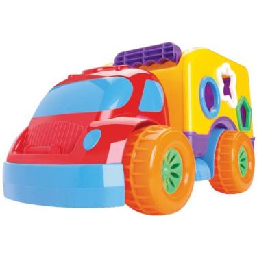 Imagem de Bloco de Encaixe Caminhão Robustus Baby Diver Baby - Divertoys