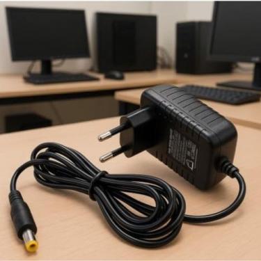 Imagem de Fonte de Alimentação 12V 2A Bivolt com Plug 5.5mm x 2.1mm  Estabilizad