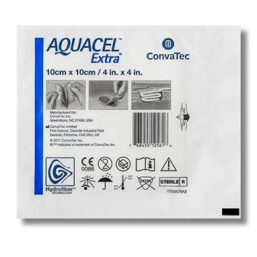 Imagem de Curativo aquacel ag+ extra 10cm x 10cm - CONVATEC