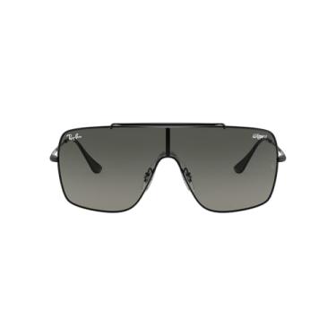 Imagem de Óculos de Sol Ray-Ban Wings Ii 0RB3697 002/11 Tam 35 / Preto - Lentes Cinza Gradiente