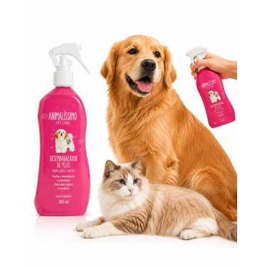 Imagem de Desembaraçador De Pelos Animalíssimo Cães Gatos Pet 300ml - Animalissi