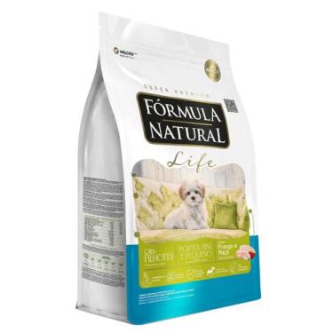 Imagem de Ração Fórmula Natural Life Cães Filhotes Portes Mini e Pequeno 2,5 kg