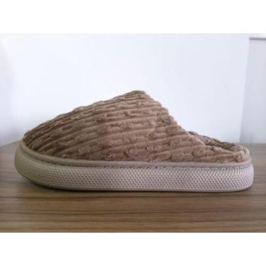 Imagem de Pantufa analu antiderrapante pelucia termica confort nuvem cor:rosetam
