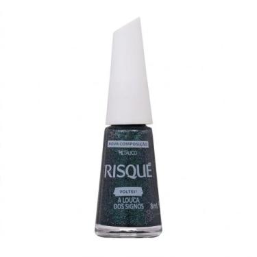 Imagem de Esmalte Risqué Voltei! A Louca dos Signos Metálico com 8ml