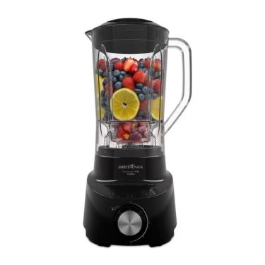 Imagem de Liquidificador Britânia Diamante 1100 600W 1,5L 3 Velocidades com Função Ice e Autolimpeza Preto 220V