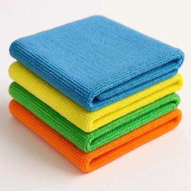 Imagem de Kit 6 Panos Microfibra Limpeza Pano Mágico 35x55cm Camesa, Cores sorti