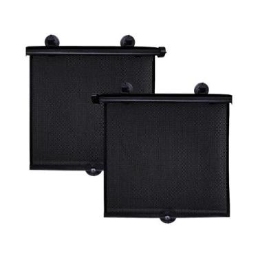 Imagem de Protetor Solar Retrátil Para Janela Lateral De Carro Para Crianças Com