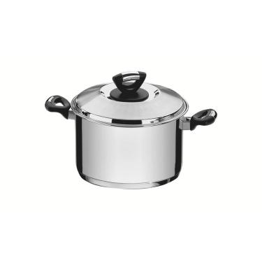 Imagem de Caldeirão Solar Baquelite Aço Inox Fundo Triplo Tampa 4,6L 20CM Tramontina