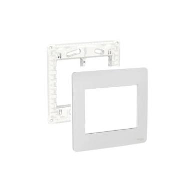 Imagem de Placa Espelho 4X4 6 Mód S730203274 Gamma Silver Orion Schnei - Schneid