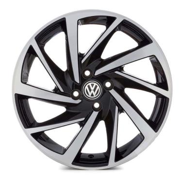 Imagem de Kit 4 Rodas Aro 14x6 Vw Novo Polo/Virtus 4x100 bd Krmai R93