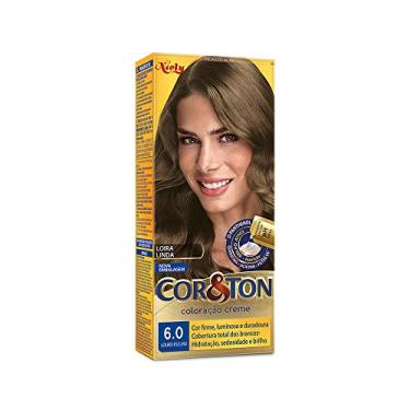 Imagem de Kit Tintura Cor & Ton 6.0 Louro Escuro 180 G, Niely