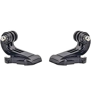 Imagem de 2 unidades de Suporte adaptador J-Hook com parafuso longo engate rápido para câmeras compactas