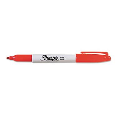 Imagem de Marcador permanente Sharpie 1920937 Fine Point vermelho 36/pacote