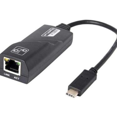 Imagem de Adaptador Usb Tipo C 3.1 Para Rede Rj45 Gigabit