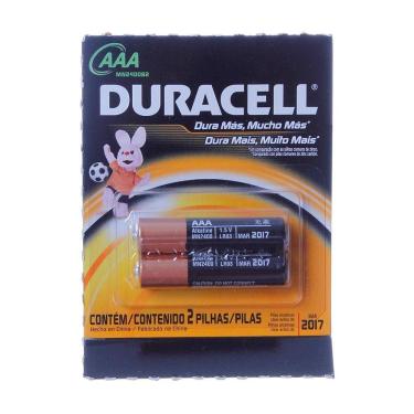 Imagem de Pilha AAA com 2 Unidades Duracell
