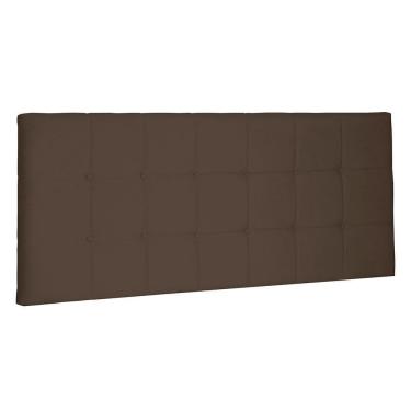 Imagem de Cabeceira Painel Casal 1,40m Verona Suede Caramelo