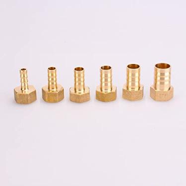 Imagem de 1/2";?Mangueira de lat?o rosqueado macho f¨ºmea BSP conector de encaixe de tubo conector de encaixe de cabe?a pagode mangueira OD 6mm-19mm, rosca f¨ºmea 1l2, mangueira OD 6mm