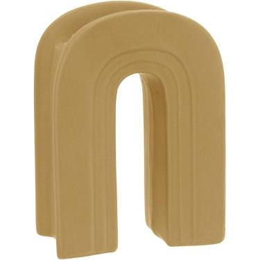 Imagem de OPALA VASO 18x13x7cm CERÂMICA AMARELO