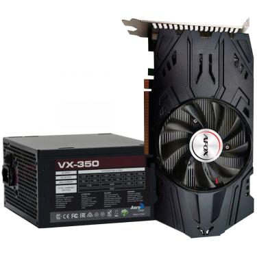 Imagem de Kit Upgrade AMD Radeon RX 560D 4GB GDDR5 128bits + Fonte 350W AeroCool VX-350 - 59763