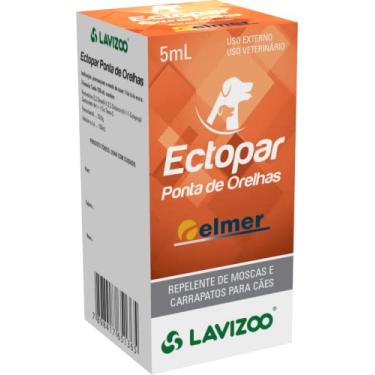 Imagem de Repelente Lavizoo Ectopar Ponta de Orelha para Cães - 5ml