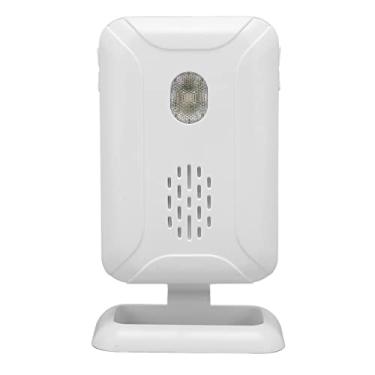 Imagem de Kit de campainha sem fio, 5 funções múltiplas, 1 arrasto, 2 sensores divididos, campainha com sensor de movimento de transmissão de longa distância, campainha de porta de indução, para casa, hotel, escritório, apartamento