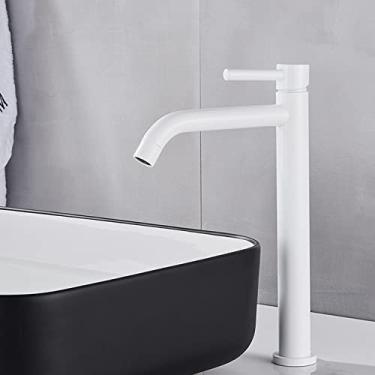 Imagem de Torneira de pia de bacia alta cromado preto fino lavatório de banheiro misturador de água torneira de água fria quente torneira de guindaste torneira do banheiro, 2, China