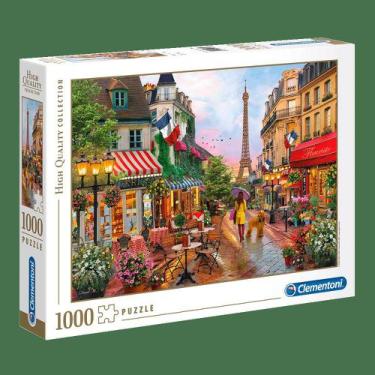 Imagem de Puzzle 1000 Peças Primavera Em Paris - Clementoni - Imp - Grow