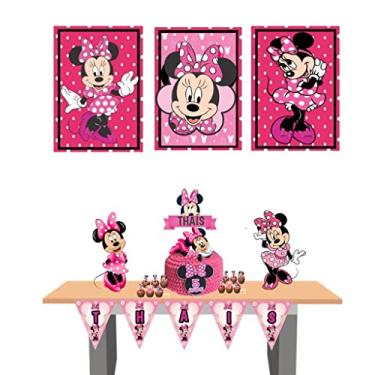 Imagem de Kit festa Minnie rosa