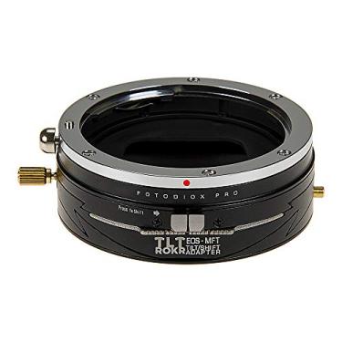 Imagem de Fotodiox Pro TLT ROKR – Adaptador de montagem de lente inclinada/deslocamento para lentes Canon EOS (EF/EF-S) D/SLR para micro quatro terços (MFT, M4/3) Mount Mirrorless Camera Body