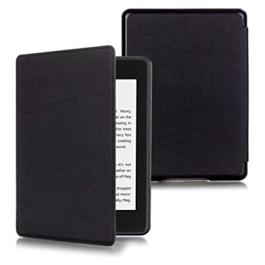 Imagem de Capa Novo Kindle 11ª Geração (Modelo 2022) – Função Liga/Desliga - Fechamento magnético - Cores (Preta) Exclusivo UaiStore