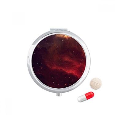 Imagem de Caixa de comprimidos Fancy Nebula Dark Universe caixa de armazenamento de medicamentos dispensador de remédios