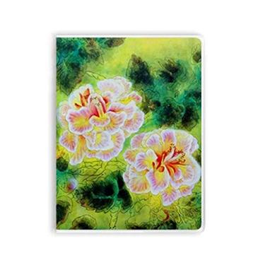Imagem de Caderno de pintura floral Fascination capa de goma Diário capa macia