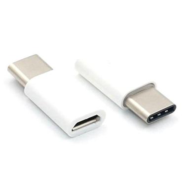 Imagem de Adaptador USB 3.1 Tipo C Macho X Micro 05 Pinos USB Fêmea - Cores Sortidas