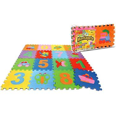Imagem de Eva - Tapete Números - 10 Placas, Nig Brinquedos, multicolor