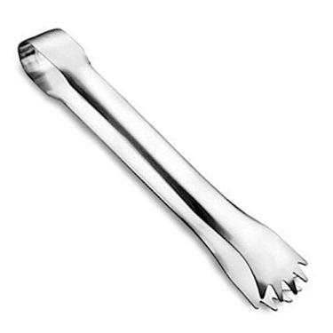 Imagem de Kit 10 Pegador Universal de Cozinha 6031 para Gelo Grelhados e Frituras Aço Inox Kehome