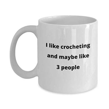 Imagem de Eu gosto de crochê e talvez como 3 pessoas