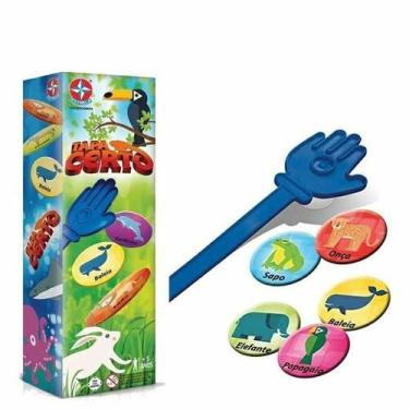 Brinquedo Joguinho Jogo De Mesa Tapa Certo Estrela Infantil Overlar:  Produtos para sua casa, móveis, tecnologia, brinquedos e eletrodomésticos