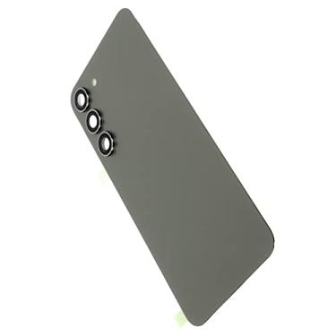 Imagem de Capa traseira de vidro para celular, lâmina de plástico profissional com placa de pressão para S23 Plus (verde)