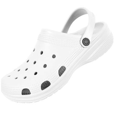 Imagem de BABUCHE SANDÁLIA CONFORTÁVEL SUPER LEVE MACIO EM EVA SCALENO (33/34, Branco)