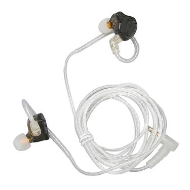Imagem de Fones de Ouvido Intra-auriculares HiFi, Drivers Híbridos 1DD + 4BA, Fones de Ouvido de Monitor Com Fio, Cabo de 0,75 Mm Embutido Banhado a Prata Destacável para Palcos de DJ de