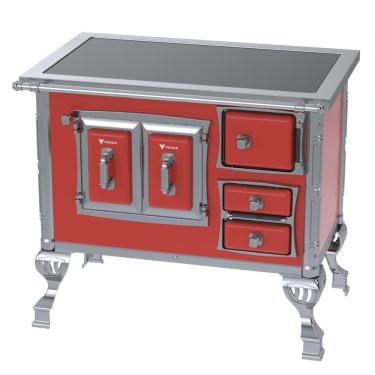 Imagem de Fogao a Lenha Venax GII n 1 Sec XVIII Premium Vermelho