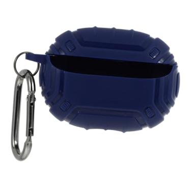 Imagem de Gadpiparty 1 Conjunto caixa de fone de ouvido Capa para fones de ouvido Capa protetora para fones de ouvido Proteção durável para fones Simples tampões de ouvido chaveiro Gel de sílica