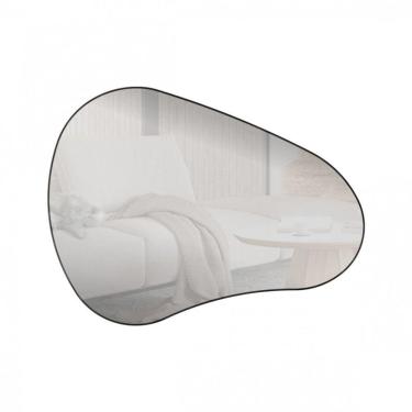 Imagem de Painel Espelhado Orgânico Decorativo Nature ES16 Preto - Dalla Costa