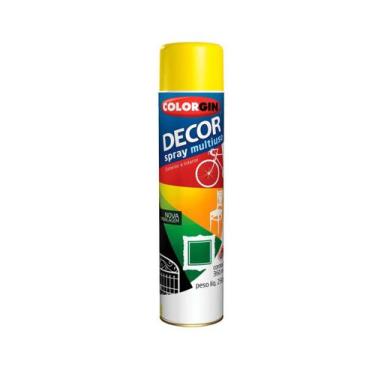 Imagem de Tinta Spray Colorgin Decor 859 Amarelo